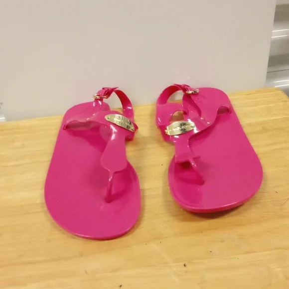 Michael Kors Shoes Michael Kors Jelly Thong Sandals Poshmark